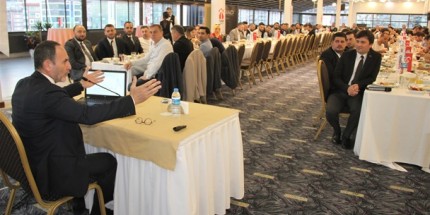 Ekonomist Yazar Emre Alkin SAMGİAD'ın Konuğu Oldu