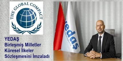 YEDAŞ, ‘BM Global Compact’ Üyesi Oldu