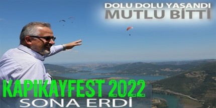 Uluslararası Kapıkaya Doğa Sporları ve Kültür Festivali Sona Erdi
