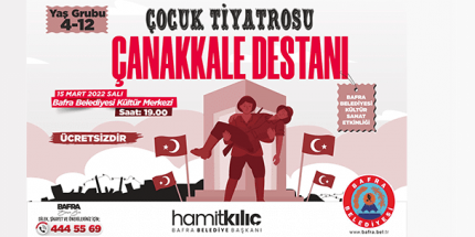 Bafra’da Tiyatro Günleri Devam Ediyor