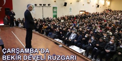 Bekir Develi, Söyleşi ve İmza Günüyle Çarşambalılarla Buluştu