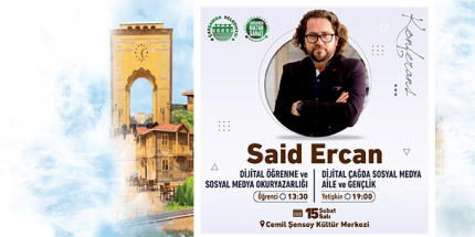 Çarşamba Belediyesi Yazar Said Ercan’ı Ağırlıyor