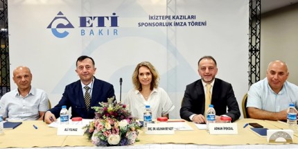 Eti Bakır, İkiztepe Kazılarına Sponsor Oldu