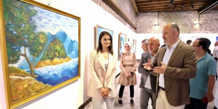 ‘Giresun’dan Ada’ya İsimli Resim Sergisi Beğeni Kazandı