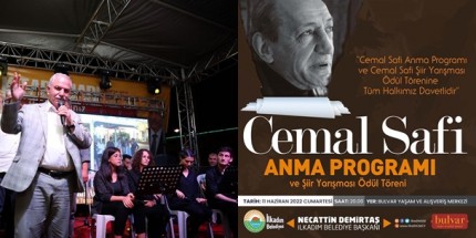 Cemal Safi Vefatının 4. Yıl Dönümünde Düzenlenen Gece İle Anıldı