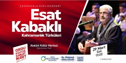 Ordu’da “Çanakkale Özel Konseri” 