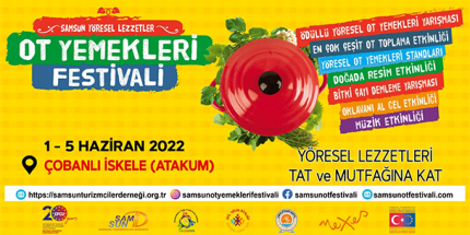 Yöresel Lezzetler Ot Yemekleri Festivali Başlıyor