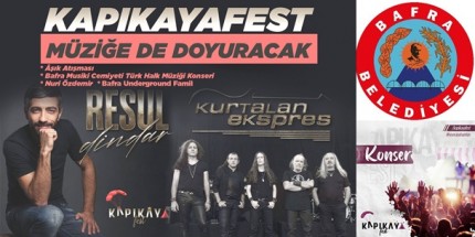 KAPIKAYAFEST Müziğe de Doyuracak