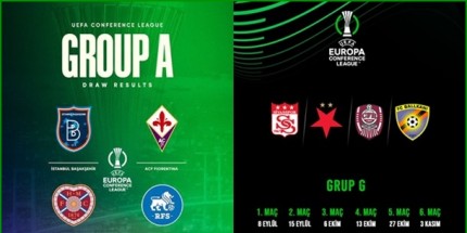 UEFA Avrupa Konferans Ligi Grubunda Rakiplerimiz Belli Oldu