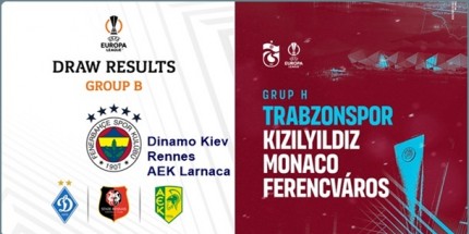 UEFA Avrupa Ligi Grubunda Rakiplerimiz Belli Oldu