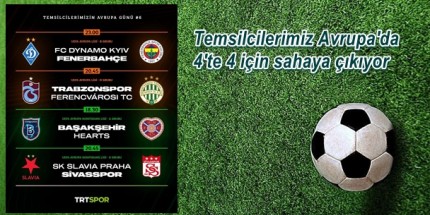 Takımlarımızın Avrupa Günü