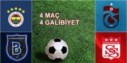 Avrupa’da 4 Galibiyetli Muhteşem Hafta