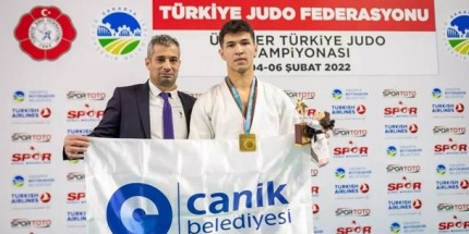 Canikli Milli Judocu Avrupa Yolunda