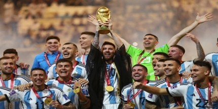 FİFA 2022 Dünya Kupası Şampiyonu Arjantin