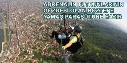 Boztepe Adrenalin Tutkunlarının Adresi Oldu