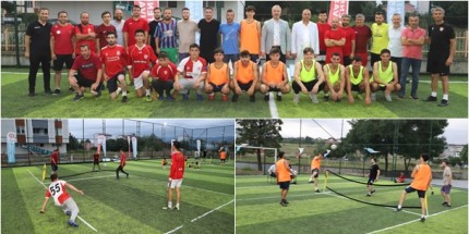 Ayak Tenisi Turnuvasına 10 Takım katıldı