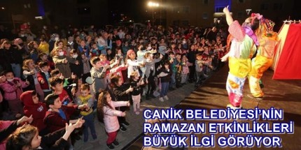 Canikli Çocuklar Ramazanda Doyasıya Eğleniyor