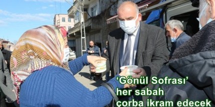 Canik'te 'Gönül Sofrası' Gönüllere Dokunuyor