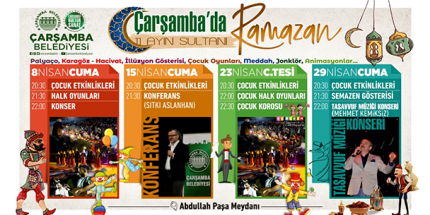 Çarşamba’da Ramazan Heyecanı