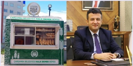 Çarşamba Belediyesi’nden Halk Ekmek Hizmeti