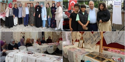 El Emeği Göz Nuru Ürünlerin Sergilendiği Sergi İlkadım’da Kapılarını Açtı