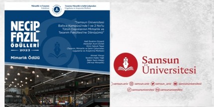 Samsun Üniversitesi Mimarlık ve Tasarım Fakültesine Ödülü