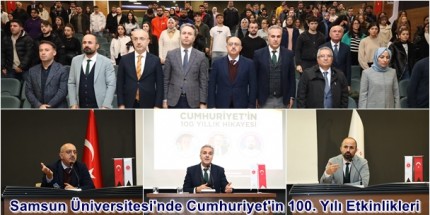 "Cumhuriyet'in 100 Yıllık Hikayesi" Konferansı Gerçekleştirildi