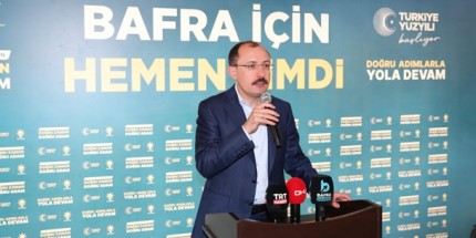 Ticaret Bakanı Muş, Samsun'da AK Parti Teşkilat Mensuplarıyla Buluştu