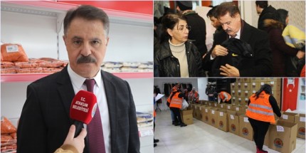 Başkan Deveci: “Yaralar Kapanıncaya Kadar Dayanışmaya Devam”