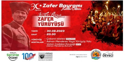 Atakum’dan Zafer Bayramı Coşkusu Taşacak