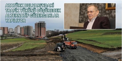 Büyükşehirden Atakum’a Alternatif Bulvar 