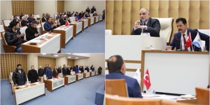 Canik Belediye Meclisi’nde Depremzedeler İçin Dualar Edildi 