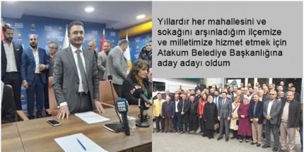 Avukat Haluk Köksoy Atakum’a Aday Adaylığını Açıkladı
