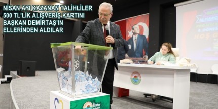 Kazanan Talihlileri Başkan Demirtaş Belirledi