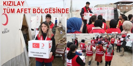 Kızılay Hijyen Malzemesi Dağıtımlarına Ağırlık Veriyor