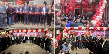 MHP Samsun’da Bir Günde 3 İlçede Seçmen İletişim Merkezi Açtı