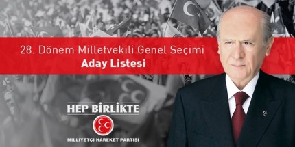 MHP Aday Listesini YSK’ya Teslim Etti