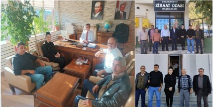 Merkez Sağ Parti Samsun Teşkilatı Vezirköprü’de Ziyaretlerde Bulundu