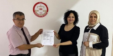 İlkay Kocabay Mazbatasını Aldı