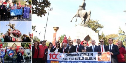 SAOB Cumhuriyetin 100. Yılında Ata’nın Huzurunda