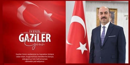 Başkan Ali Kılıç'tan 19 Eylül Gaziler Günü Mesajı