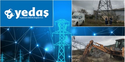 YEDAŞ, Zorlu Hava Koşullarında Sahada