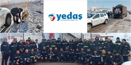YEDAŞ Depremzedeler İçin Seferber Oldu