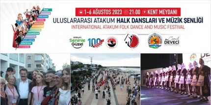 Uluslararası Atakum Halk Dansları ve Müzik Şenliği’ne Görkemli Açılış 