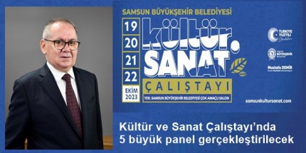 Türkiye Yüzyılı’nda Kültür ve Sanatın Rotası Samsun’da Belirleniyor