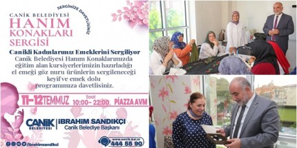 Canik Belediyesi Hanım Konakları'ndan Sergi