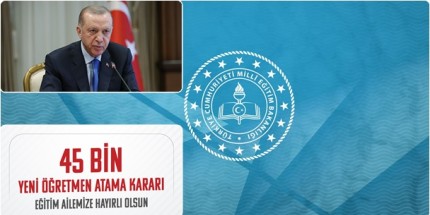 Cumhurbaşkanı Erdoğan Müjdeyi Verdi 45 Bin Öğretmen Atanacak