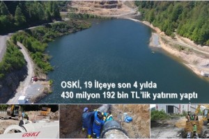 OSKİ’den 19 İlçeye Dev Yatırım 