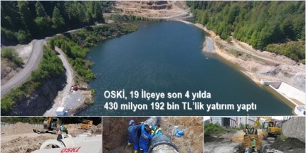 OSKİ’den 19 İlçeye Dev Yatırım 
