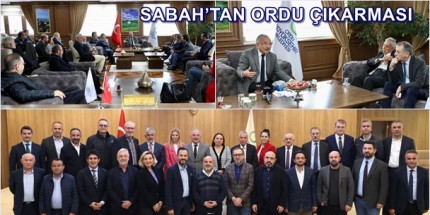 Sabah Gazetesi Yazarları Ordu’da Buluştu 